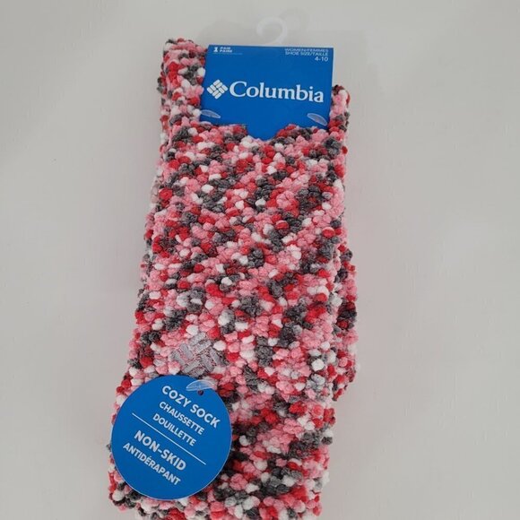 Columbia Popcorn Cozy Non Skid Crew Socks - Picture 1 of 6